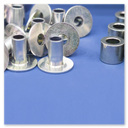 Parti in acciaio zincate