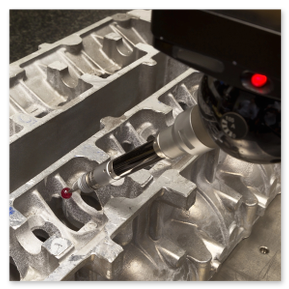 Controllo dimensionale con CMM in laboratorio metrologico