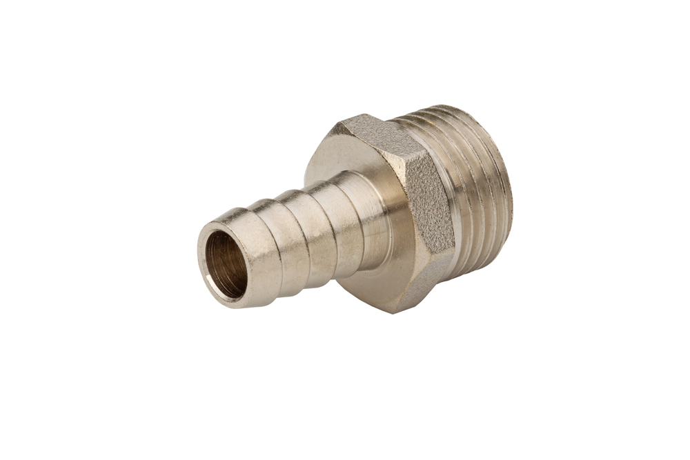 Nipplo inox tornito con filetti gas
